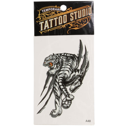 Temporary Tattoos-White Tiger