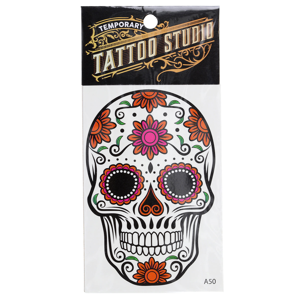 Temporary Tattoos-Candy Skull
