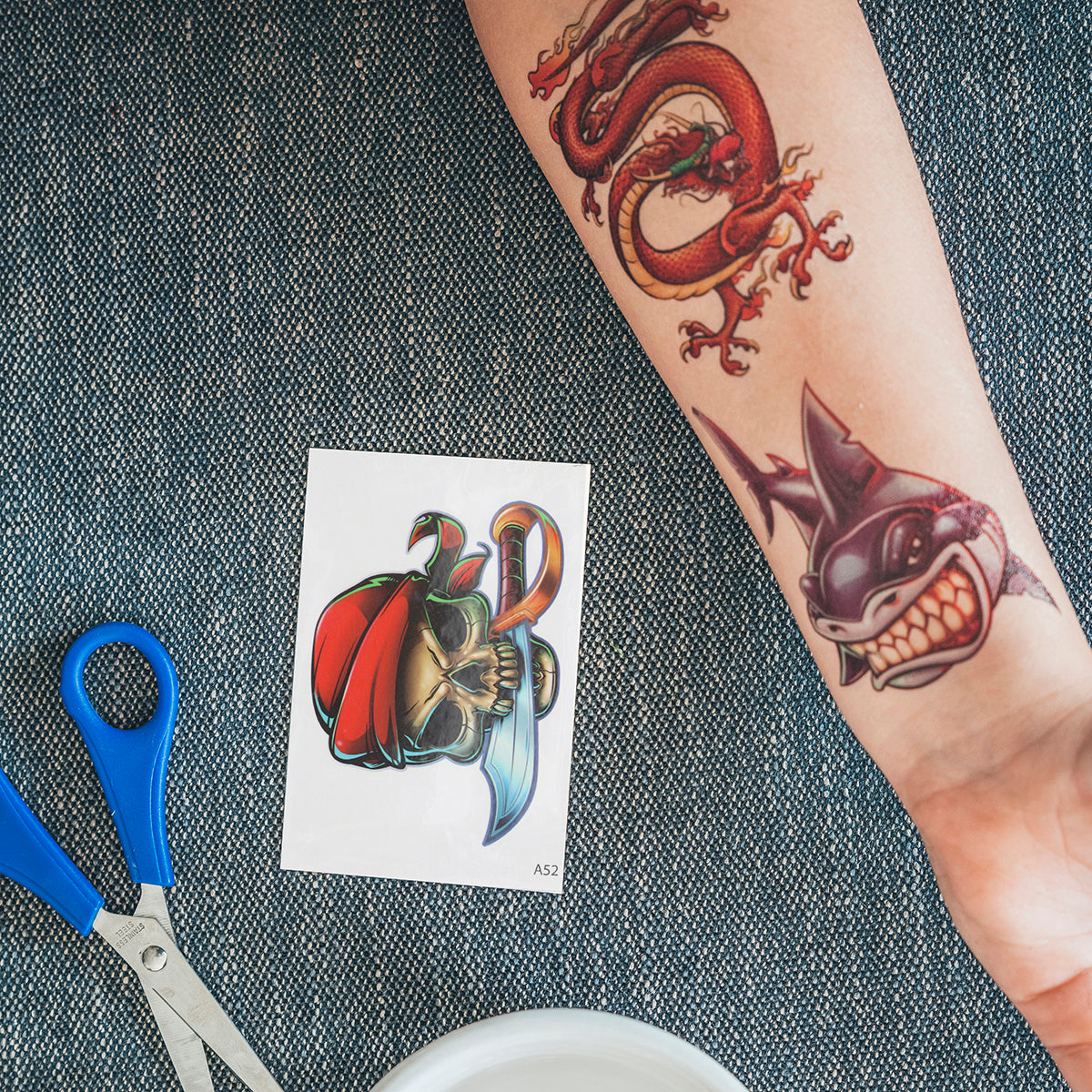 Temporary Tattoos-Pirate Skull