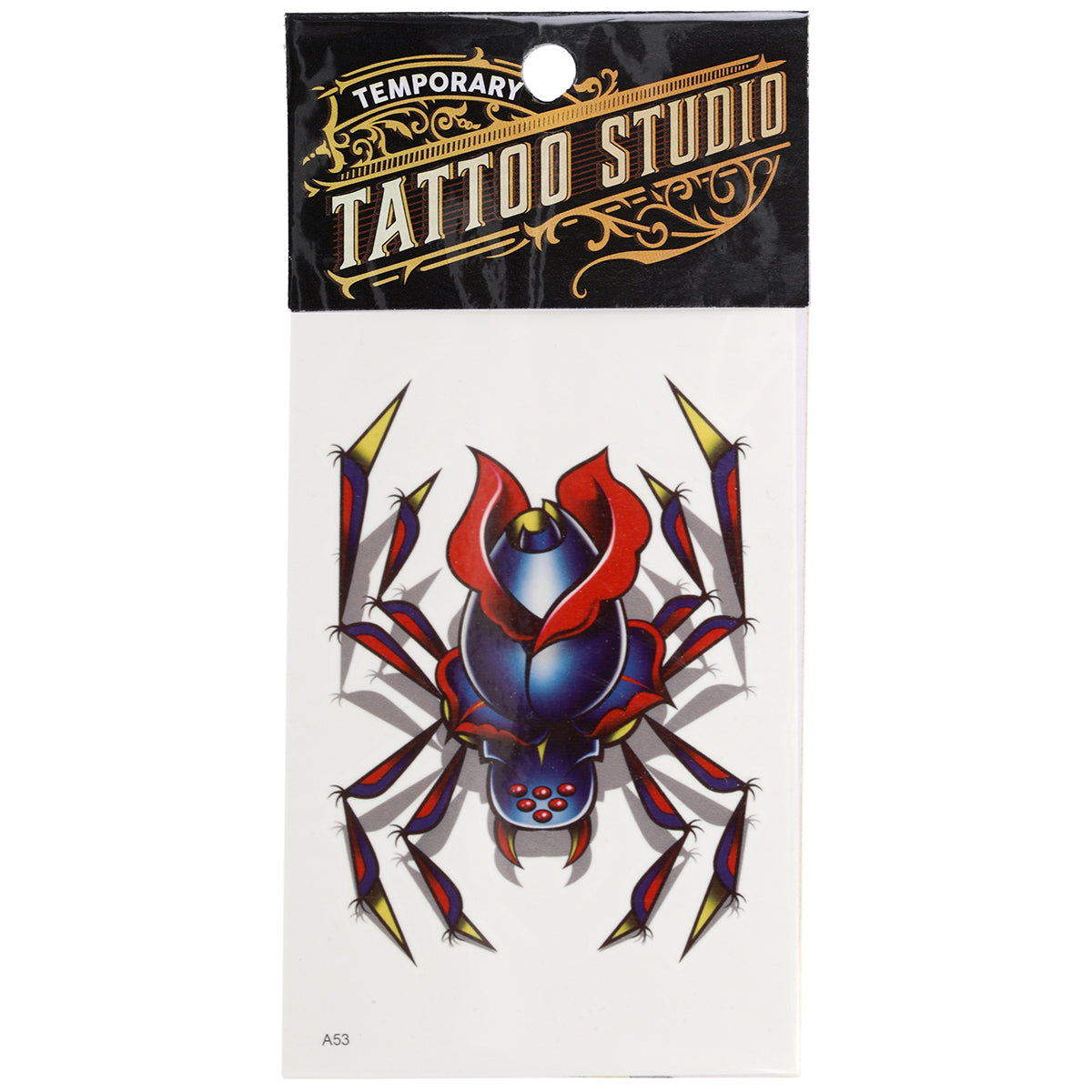 TATA53 - Temporary Tattoos-Spider