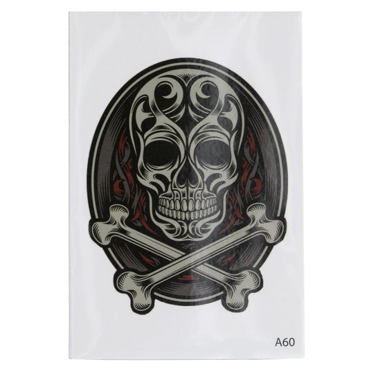 TATA60 - Temporary Tattoos-Skull And Crossbones