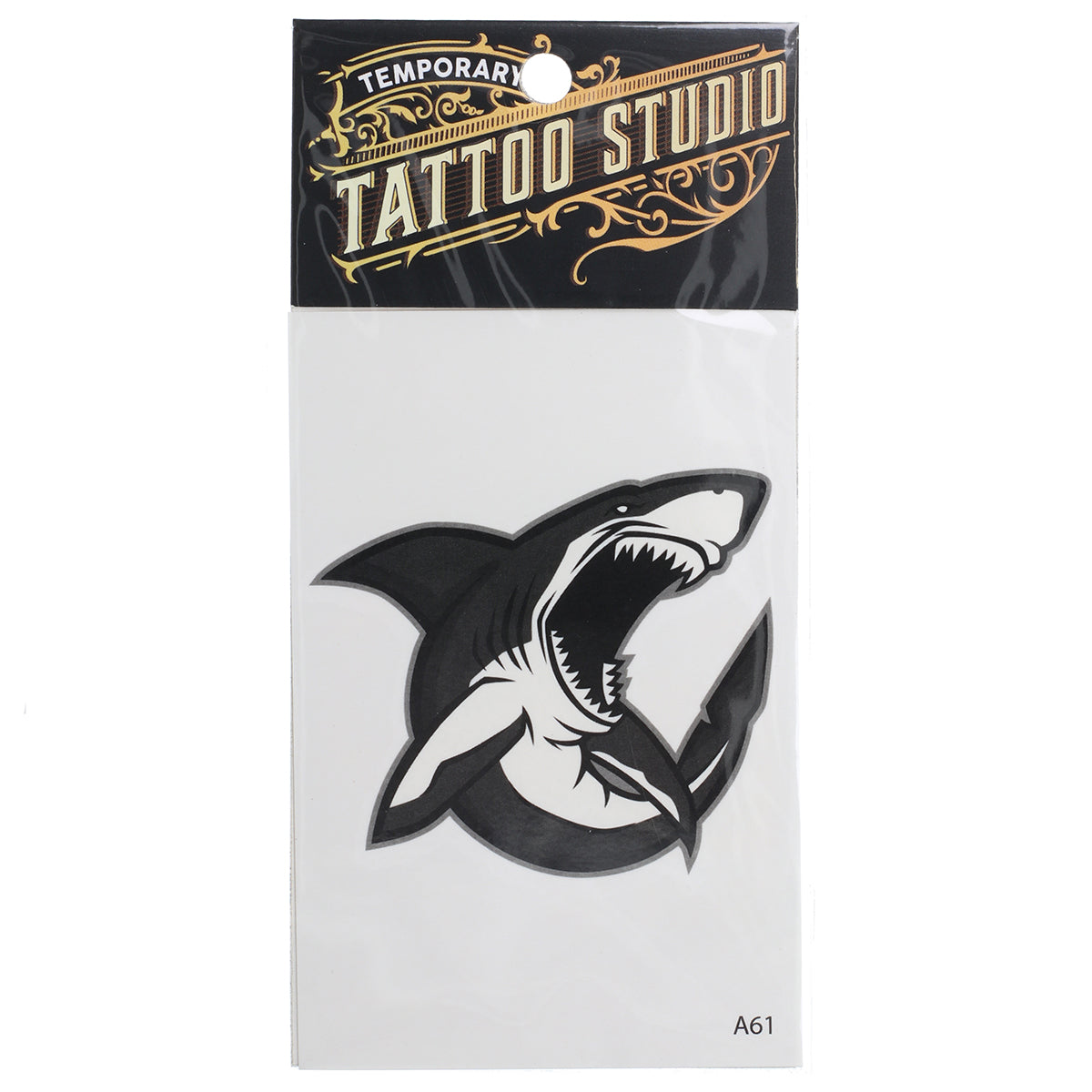 Temporary Tattoos-Scary Shark