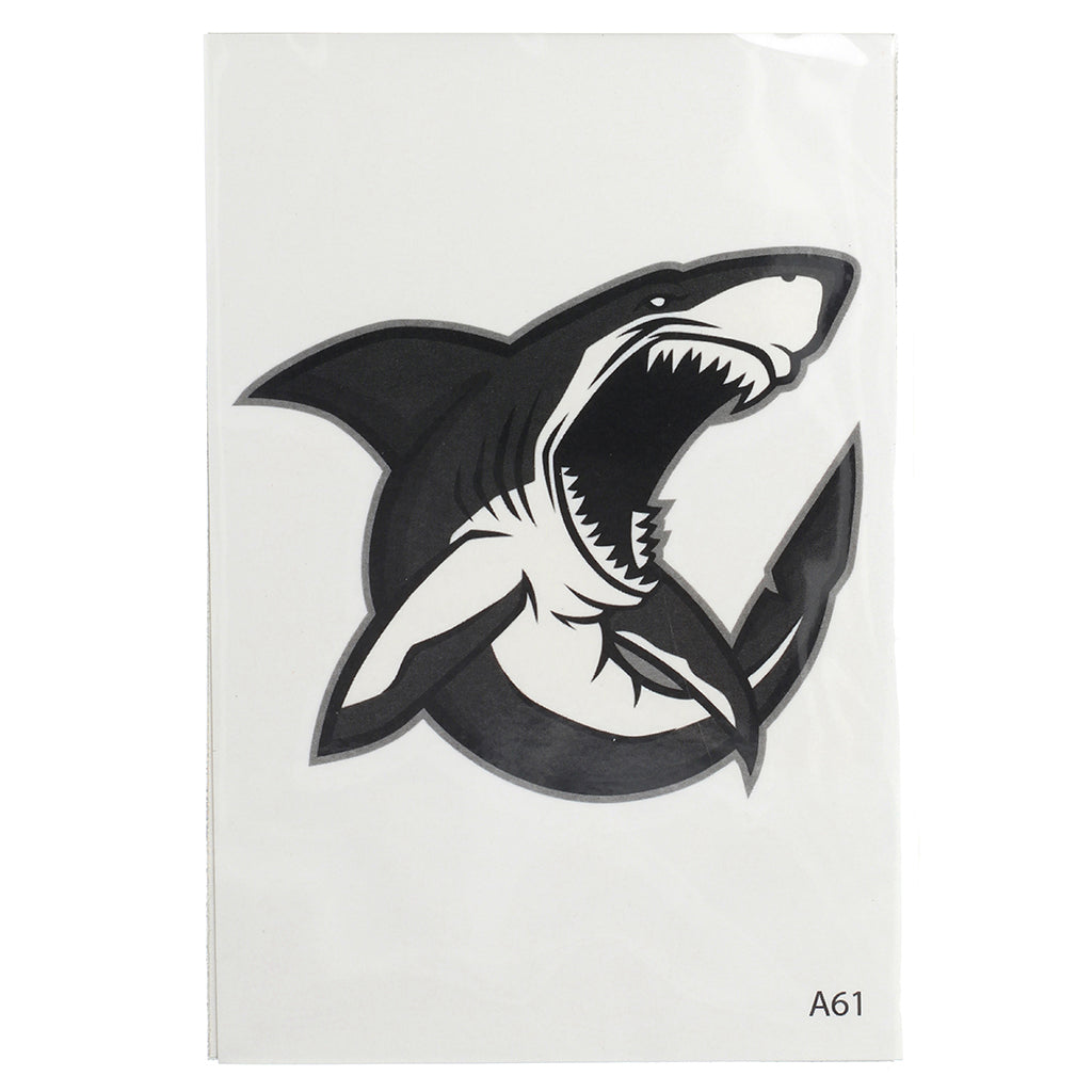 Temporary Tattoos-Scary Shark