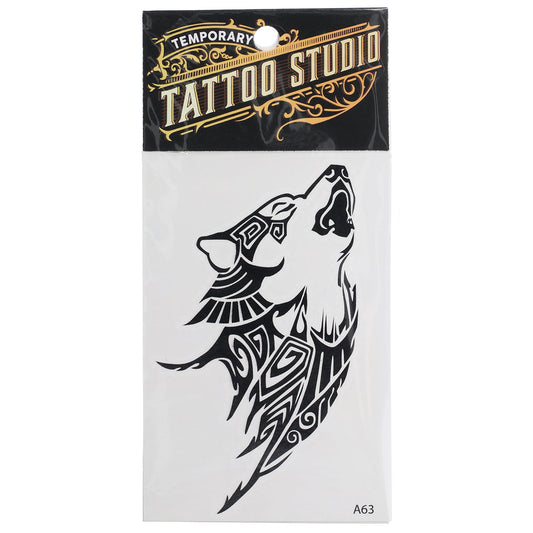 Temporary Tattoos-Wolf