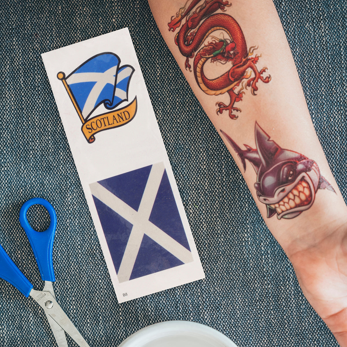 TATB8 - Temporary Tattoos-Scotland