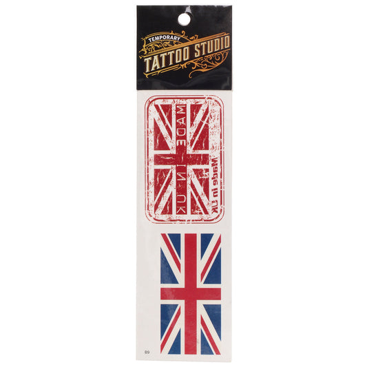 TATB9 - Temporary Tattoos-Union Jack
