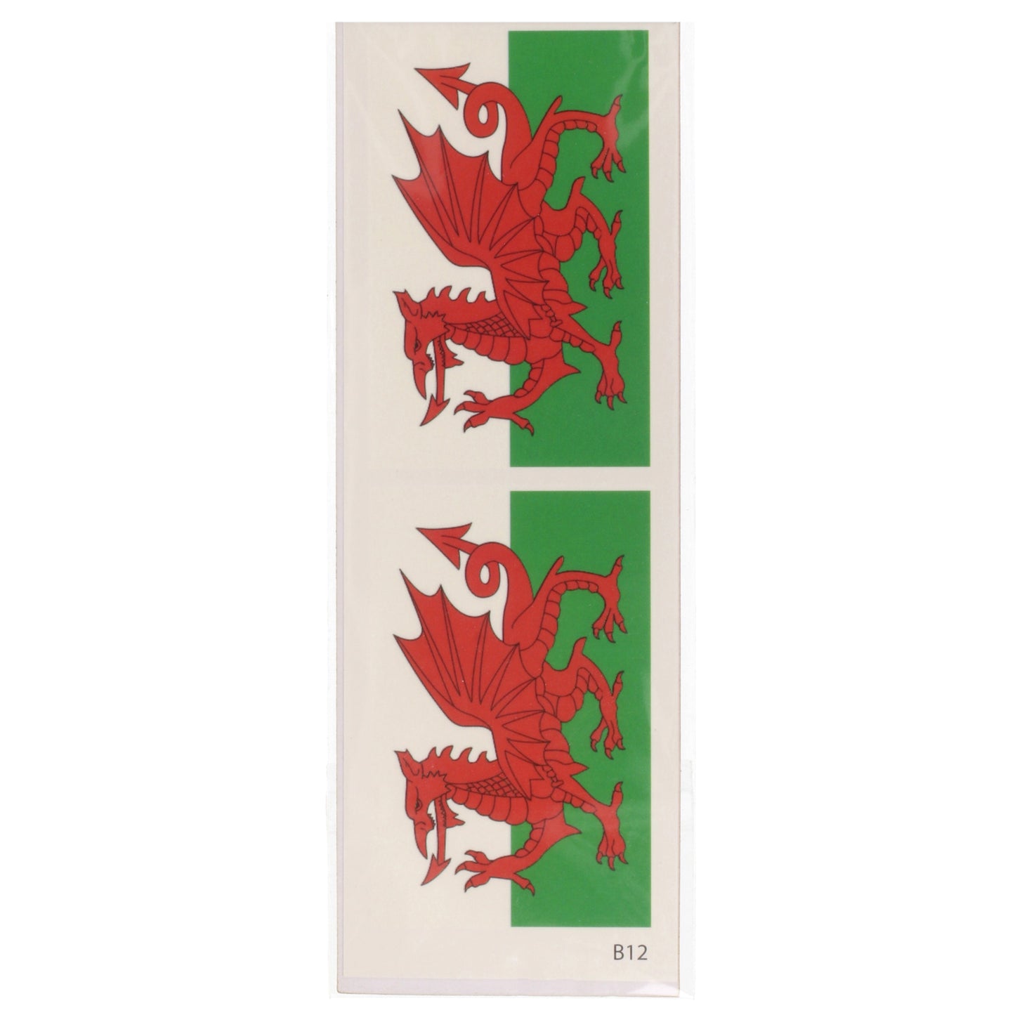 TATB12 - Temporary Tattoos-Wales