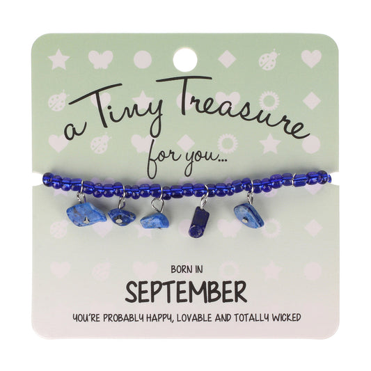 Tiny Treasures Bracelet - September