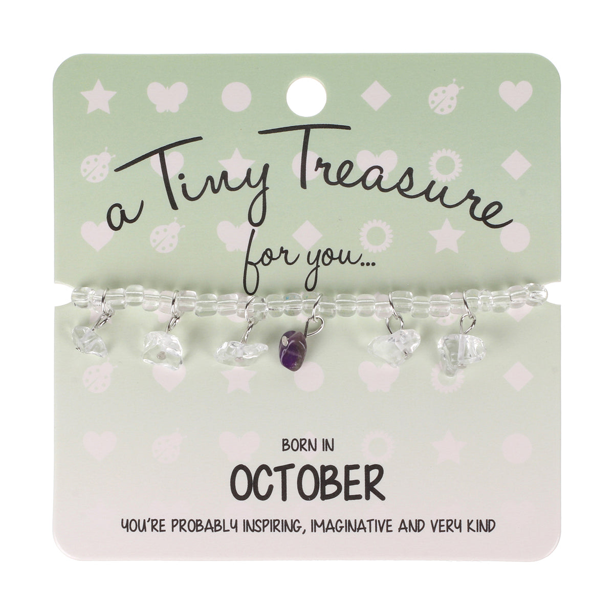 TT010 - Tiny Treasures Bracelet - October