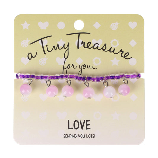 Tiny Treasures Bracelet - Love