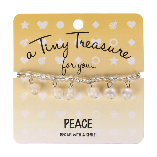 Tiny Treasures Bracelet - Peace
