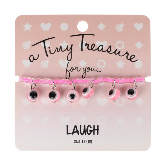 Tiny Treasures Bracelet - Laugh
