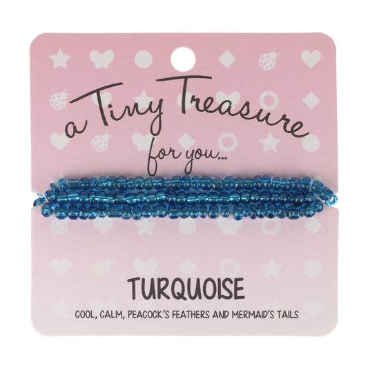 Tiny Treasures Bracelet - Turquoise