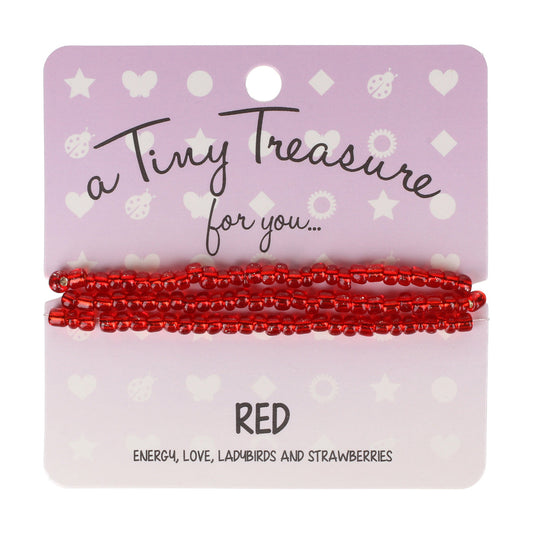 TT039 - Tiny Treasures Bracelet - Red