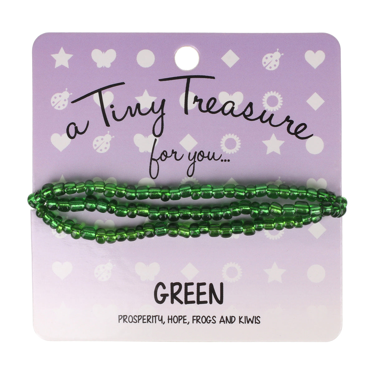 TT041 - Tiny Treasures Bracelet - Green