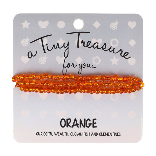 Tiny Treasures Bracelet - Orange