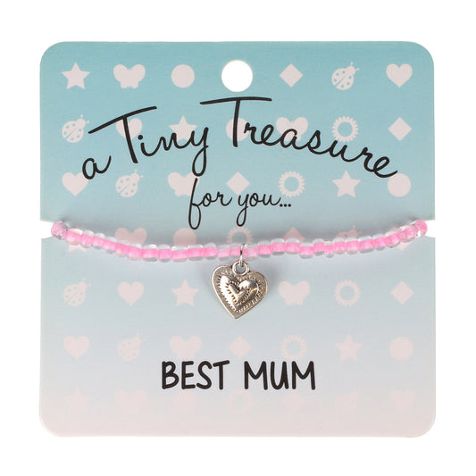 Tiny Treasures Bracelet - Best Mum