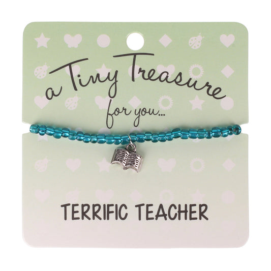 TT060 - Tiny Treasures Bracelet - Terrific Teacher