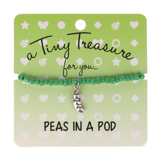 TT064 - Tiny Treasures Bracelet - Peas In a Pod