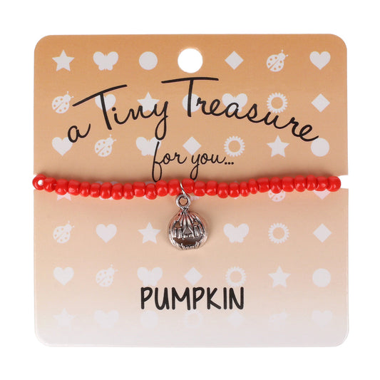 TT075 - Tiny Treasures Bracelet - Pumpkin