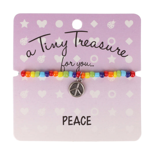 Tiny Treasures Bracelet - Peace
