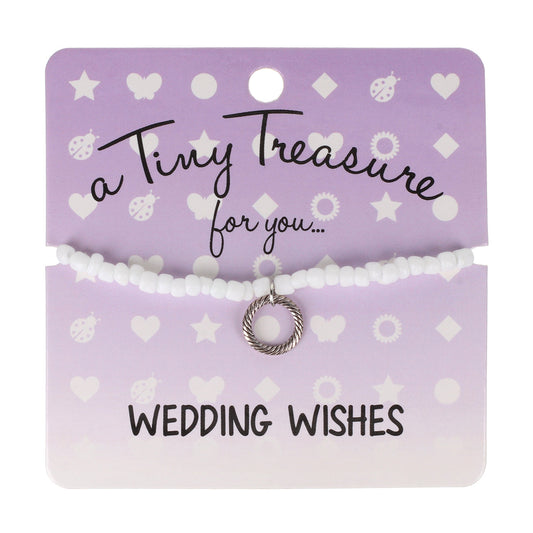 TT089 - Tiny Treasures Bracelet - Wedding Wishes