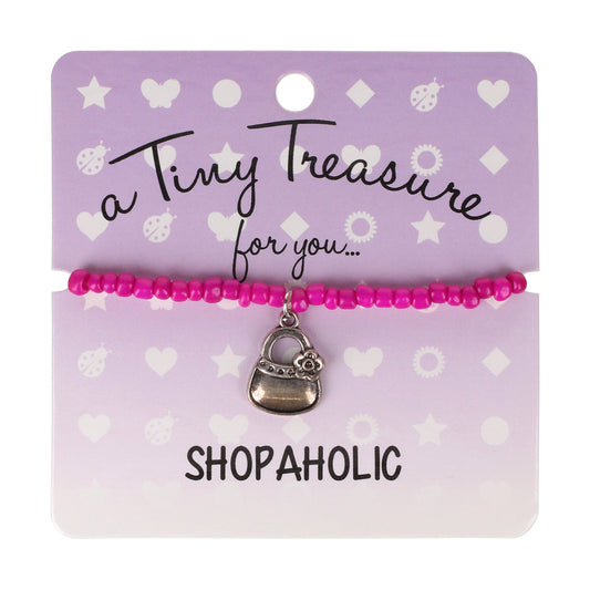 TT091 - Tiny Treasures Bracelet - Shopaholic