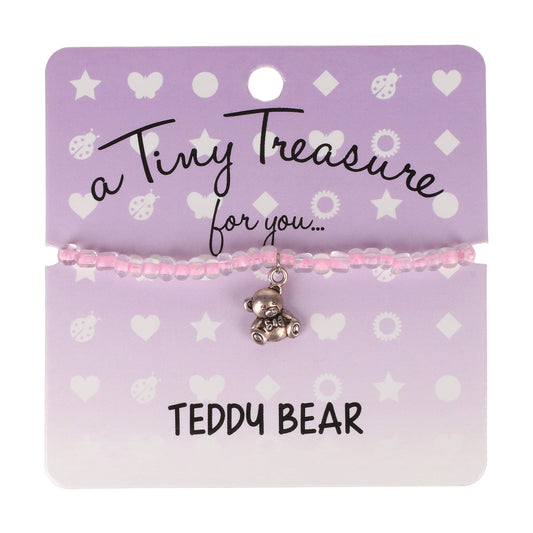 TT092 - Tiny Treasures Bracelet - Teddy Bear