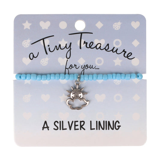 TT095 - Tiny Treasures Bracelet - A Silver Lining