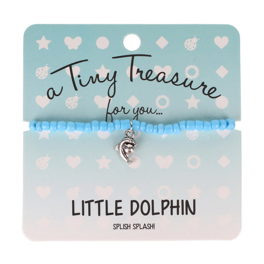 TT102 - Tiny Treasures Bracelet - Little Dolphin