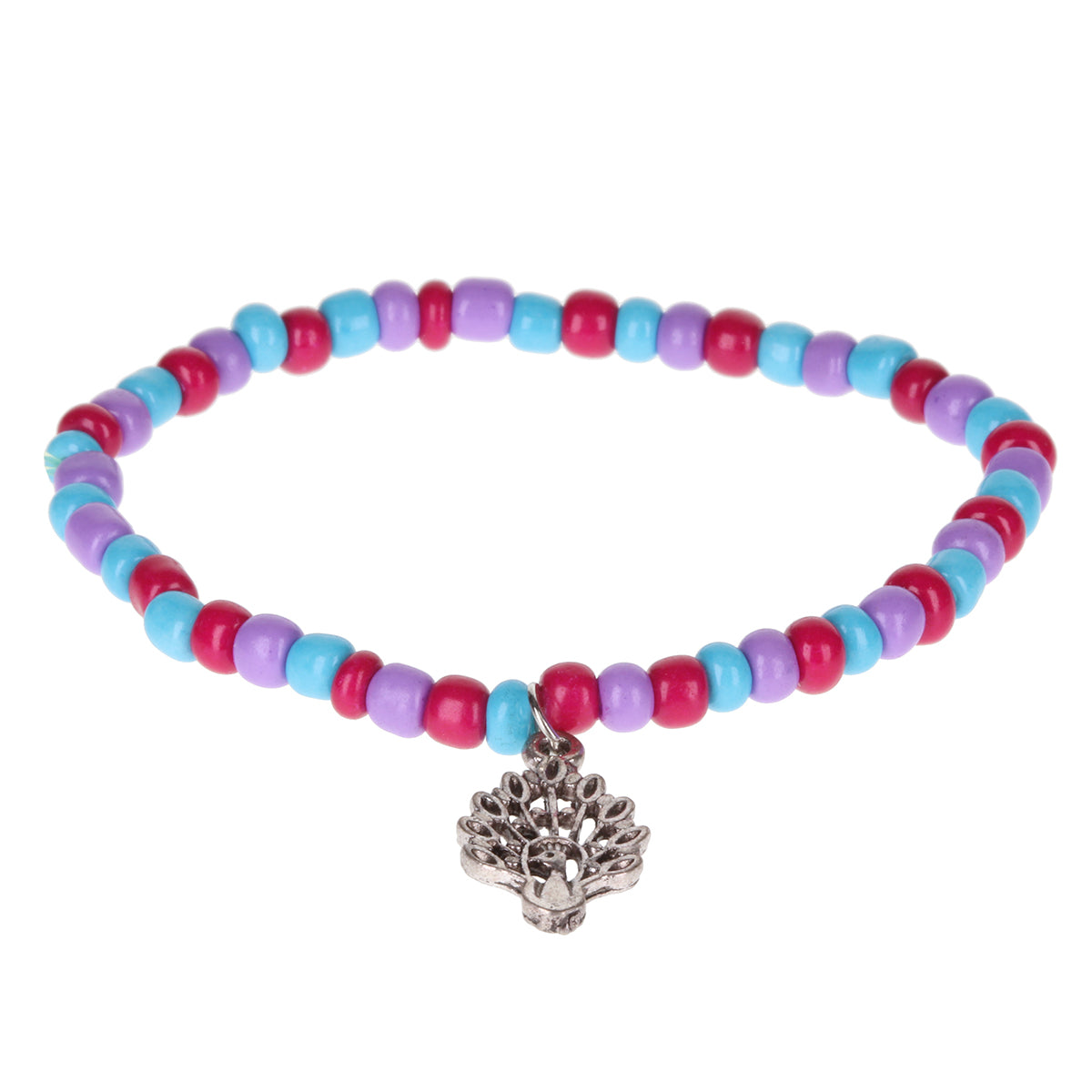 TT104 - Tiny Treasures Bracelet - Little Peacock