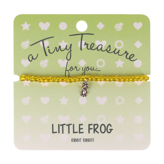TT110 - Tiny Treasures Bracelet - Little Frog