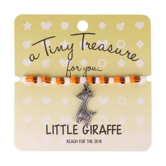 Tiny Treasures Bracelet - Little Giraffe