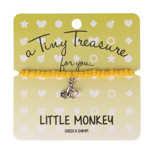 TT115 - Tiny Treasures Bracelet - Little Monkey