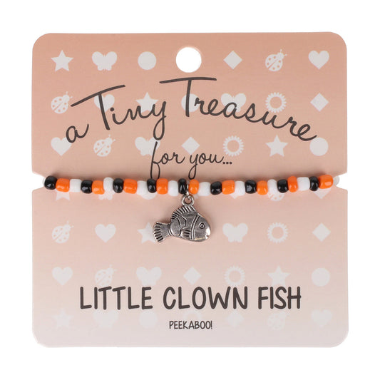TT122 - Tiny Treasures Bracelet - Little Clown Fish