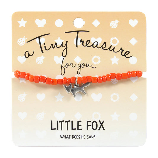 TT123 - Tiny Treasures Bracelet - Little Fox
