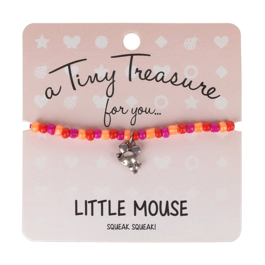 TT125 - Tiny Treasures Bracelet - Little Mouse