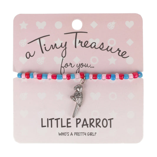 Tiny Treasures Bracelet - Little Parrot