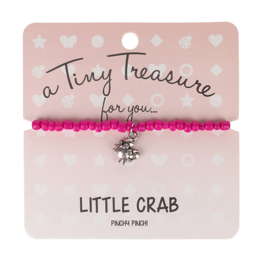 TT128 - Tiny Treasures Bracelet - Little Crab