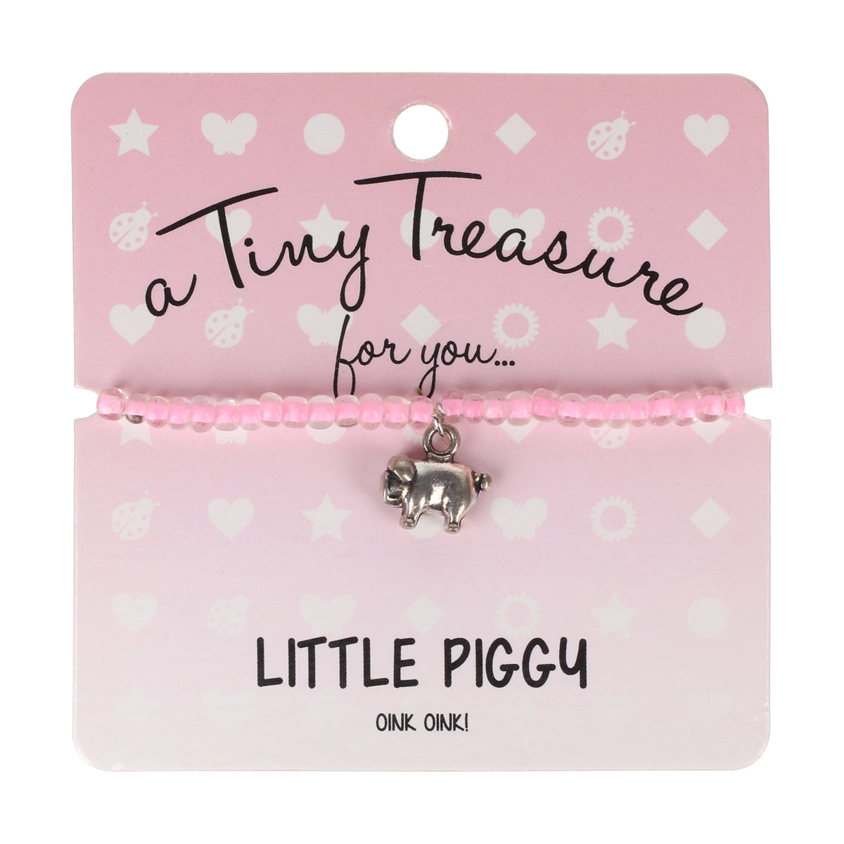 Tiny Treasures Bracelet - Little Piggy