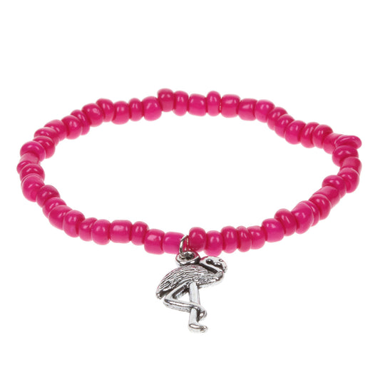 TT130 - Tiny Treasures Bracelet - Little Flamingo