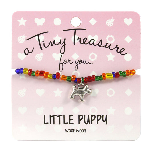 Tiny Treasures Bracelet - Little Puppy