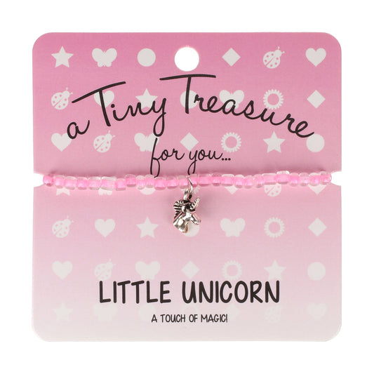 TT132 - Tiny Treasures Bracelet - Little Unicorn