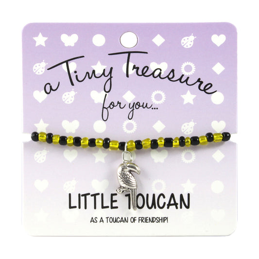 TT140 - Tiny Treasures Bracelet - Little Toucan