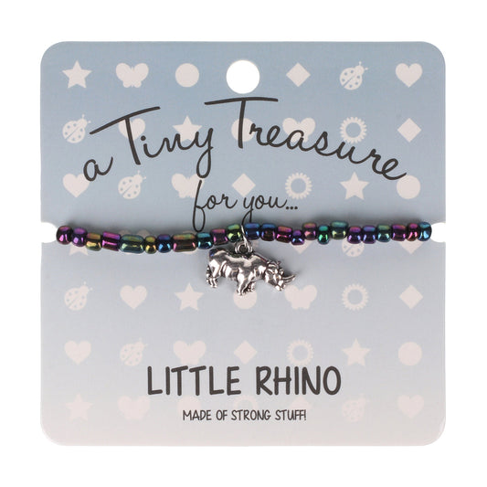 TT142 - Tiny Treasures Bracelet - Little Rhino