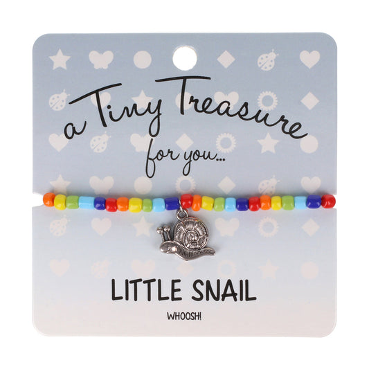 TT144 - Tiny Treasures Bracelet - Little Snail