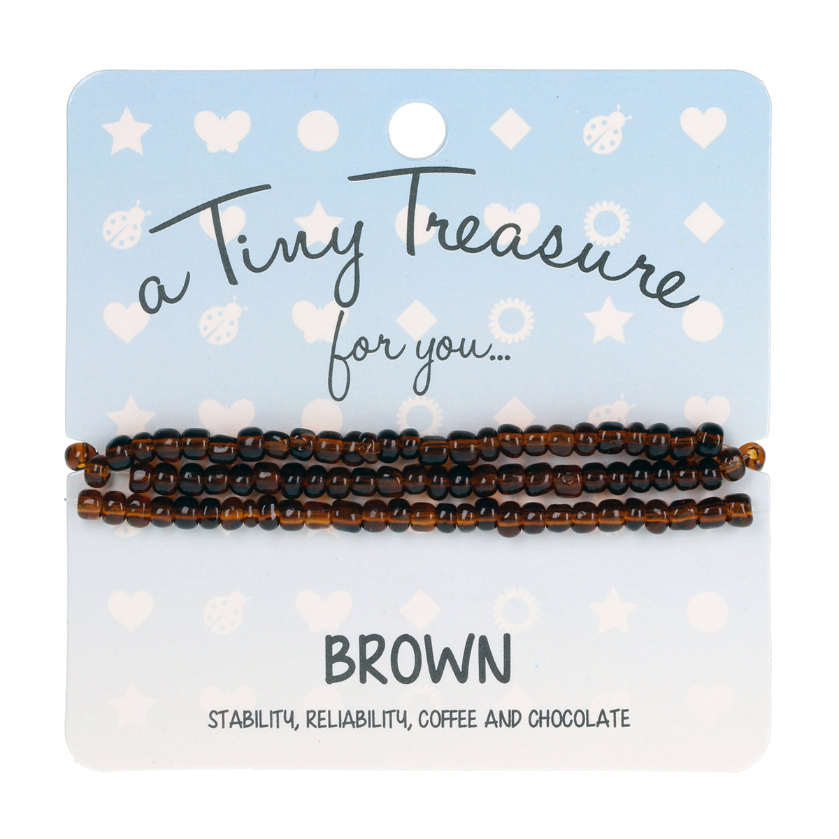 TT048 - Tiny Treasures Bracelet - Brown