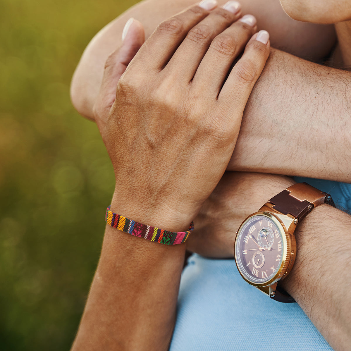 WBL1 - Whirlybird Multicoloured Cotton Lifestyle Bracelet