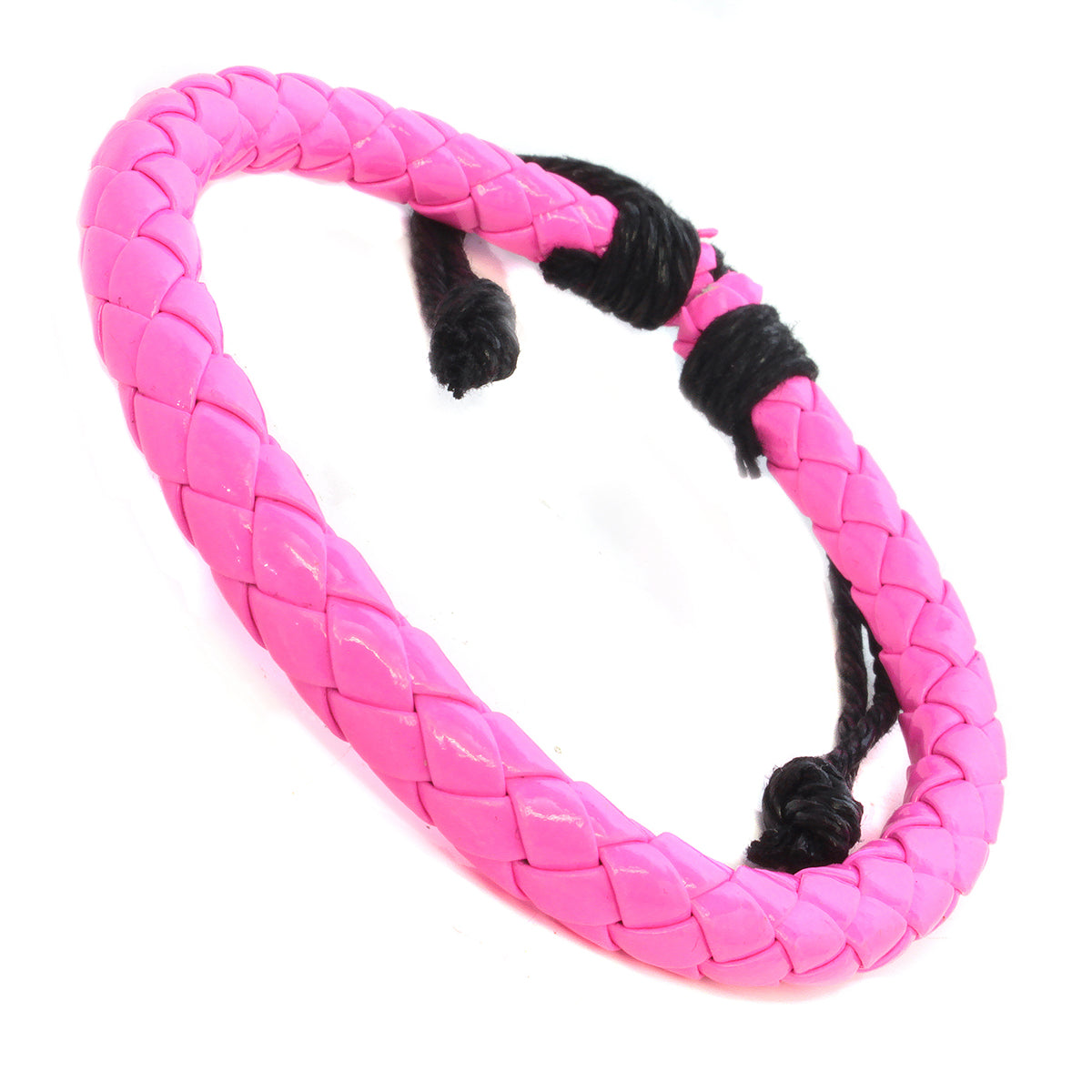 Whirlybird Barbie Pink Cylinder Weaved Lifestyle Bracelet