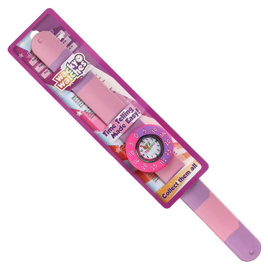 A Time Telling Lilac Watch